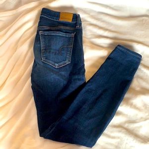 American Eagle mid rise skinny jeans